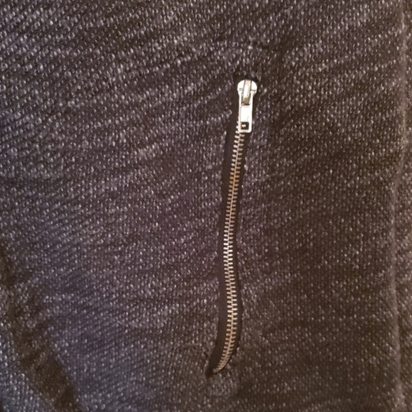 Dark Grey Sweater Jacket - Picture 4 of 4